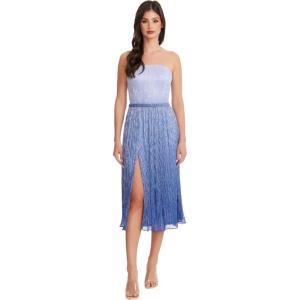 imageDress the Population Womens Haldis Fit and Flare Above The Knee DressSky Multi