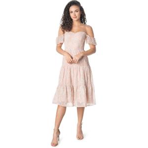 imageDress the Population Womens River Fit and Flare Midi DressBlush Multi