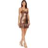 imageDress the Population Womens Arden Fit and Flare Mini DressBronze