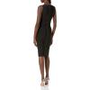 imageDress the Population Womens Gaia Bodycon Midi DressBlack