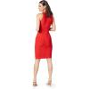 imageDress the Population Womens Gaia Bodycon Midi DressRed Poppy