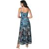 imageDress the Population Womens Umalina Fit and Flare Maxi DressMineral Blue Mu