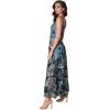 imageDress the Population Womens Umalina Fit and Flare Maxi DressMineral Blue Mu