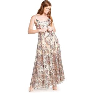 imageDress the Population Womens Umalina Fit and Flare Maxi DressLavenderMulti