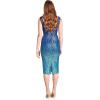 imageDress the Population Womens Kayden Bodycon Midi DressElectric Blue Multi