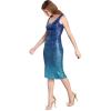 imageDress the Population Womens Kayden Bodycon Midi DressElectric Blue Multi