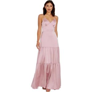 imageDress the Population Womens Tess Fit and Flare Floor Length DressRose Canyon