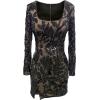 imageDress the Population Womens Hilary Bodycon Mini DressBlacknude