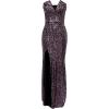 imageDress the Population Womens Fernanda Mermaid Floor Length DressDeep Purple