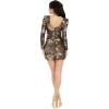 imageDress the Population Womens Hazel Bodycon Mini DressGunmetal Multi