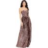 imageDress the Population Womens Audrina Fit and Flare Maxi DressRaspberry Multi