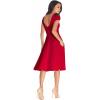 imageDress the Population Womens Livia Midi High DressGarnet