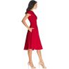 imageDress the Population Womens Livia Midi High DressGarnet