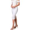 imageDress the Population Womens Sloane Pencil Bodycon Midi SkirtWhite