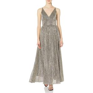 imageDress the Population Womens Fit and FlareGoldblack