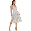 imageDress the Population Womens Audrey Fit and Flare Midi DressDove Multi