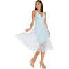 imageDress the Population Womens Audrey Fit and Flare Midi DressPowder Blue Multi