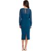 imageDress the Population Womens Pilar Bodycon Midi DressPeacock Blue