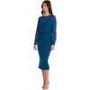 imageDress the Population Womens Pilar Bodycon Midi DressPeacock Blue