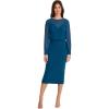 imageDress the Population Womens Pilar Bodycon Midi DressPeacock Blue