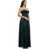 imageDress the Population Womens Audrina Fit and Flare Midi DressDeep Emerald