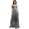 imageDress the Population Womens Audrina Fit and Flare Midi DressSilver