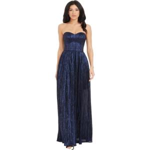 imageDress the Population Womens Audrina Fit and Flare Midi DressMidnight Blue