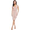 imageDress The Population Womens Rebekah Bodycon KneeLength DressLight Mauve