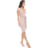 imageDress The Population Womens Rebekah Bodycon KneeLength DressLight Mauve