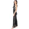 imageDress the Population Womens Charlie Plunging Sequin Sleeveless JumpsuitBlack