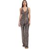 imageDress the Population Womens Charlie Plunging Sequin Sleeveless JumpsuitGunmetal Multi
