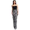 imageDress the Population Womens Vada Sheath Maxi DressSilver Multi