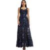 imageDress the Population Womens Anabel Fit and Flare Maxi DressSpecial Occasion DressBlue