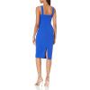 imageDress the Population Womens Nicole Sleeveless Bodycon Stretch Midi Sheath DressElectric Blue
