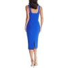imageDress the Population Womens Nicole Sleeveless Bodycon Stretch Midi Sheath DressElectric Blue