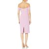 imageDress the Population Womens Bailey Off The Shoulder Sweetheart Bodycon Midi Sheath DressLilac