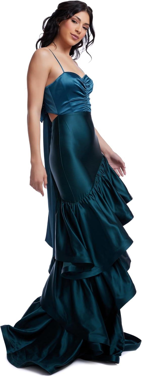 imageDress the Population Womens Clarice Mermaid Maxi DressPine