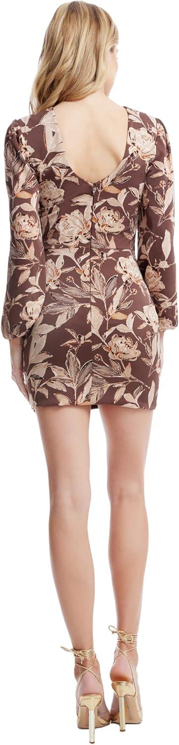 imageDress the Population Womens Kat Bodycon Mini DressMocha Multi