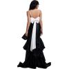 imageDress the Population Womens Clarice Mermaid Maxi DressOff Whiteblack