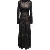 imageDress the Population Womens Ava Fit and Flare Maxi DressBlacknude