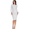 imageDress the Population Womens BodyconSpecial Occasion DressWhite Multi
