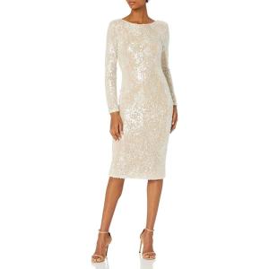 imageDress the Population Womens BodyconSpecial Occasion DressOff White  Susanna