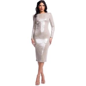 imageDress the Population Womens Emmalyn Bodycon Midi DressDark Pearl