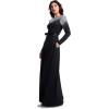 imageDress the Population Womens Acacia Fit and Flare Maxi DressBlacksilver