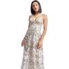 imageDress the Population Womens Daven Fit and Flare Maxi DressGold Multi