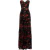 imageDress the Population Womens Daven Fit and Flare Maxi DressRouge Multi