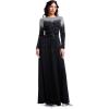 imageDress the Population Womens Acacia Fit and Flare Maxi DressBlacksilver