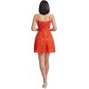 imageDress The Population Womens Ayla Fit and Flare Mini DressRed