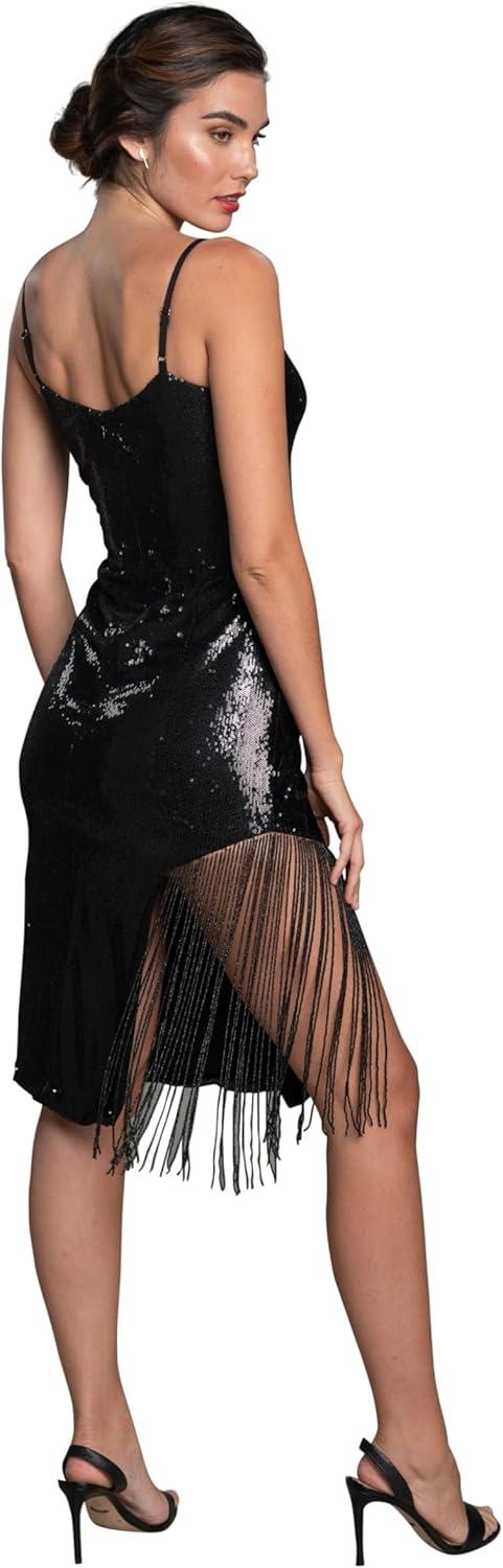 imageDress The Population Womens Rory Bodycon Midi DressBlack