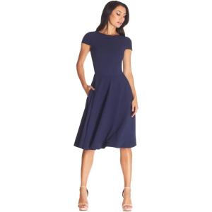 imageDress The Population Womens Livia Midi High DressMidnight Blue